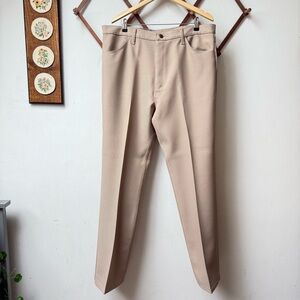 Vintage 1980s Wrangler Tan Pants